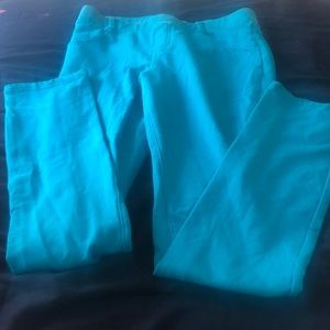 Blue American Heritage jeggings.